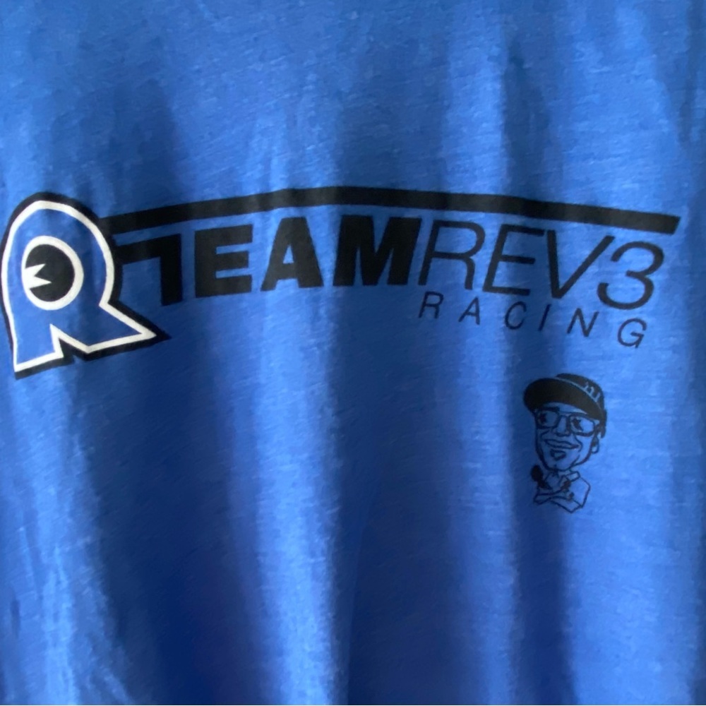 Primrose T-shirt Racing Team Rev3. SZ L.  NWOT